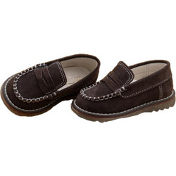 Everkid Βαπτιστικά Loafers για Αγόρι Δερμάτινα Ανατομικά Καφέ EK-X8K