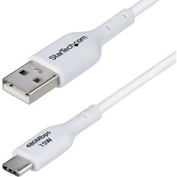 StarTech USB2AC1MNCWH USB-A to USB-C 1m White
