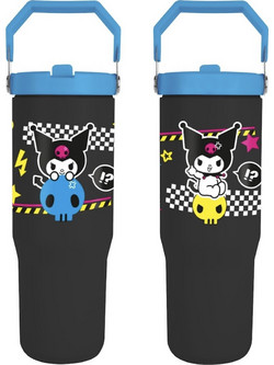 Pyramid Kuromi XL Travel Mug Black 887ml