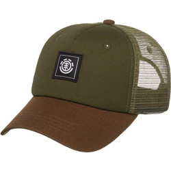 Element Ανδρικό Καπέλο Jockey με Δίχτυ Snapback Υφασμάτινο Χακί ELYHA00248