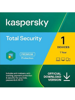 Kaspersky Total Security 2026 για 1 Συσκευή και 1 Έτος Χρήσης (Ηλεκτρονική Άδεια)