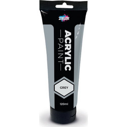 Zieler Grey Ακρυλικό Χρώμα Ζωγραφικής 120ml