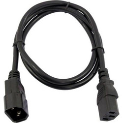 Cobra Pro IECFM05 Προέκταση Καλωδίου Τροφοδοσίας IEC C14 to IEC C13 0.5m