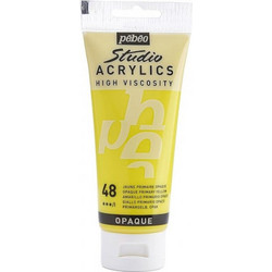 Pebeo Studio Acrylics 48 Primary Yellow Ακρυλικό Χρώμα Ζωγραφικής 100ml