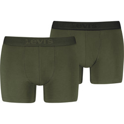 Levi's Ανδρικά Μποξεράκια Σετ 2Pack Χακί 701238010-005