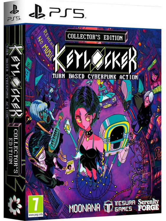Keylocker Turn Based Cyberpunk Action Collector's Edition PS5