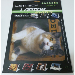 Lamtech Pussycat Αυτοκόλλητο για Laptop 17.4"