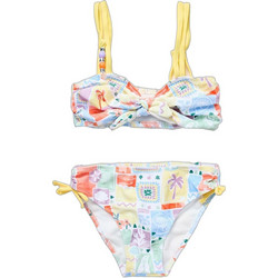 Zippy Παιδικό Μαγιό Bikini Set για Κορίτσι Γαλάζιο Κίτρινο 31078154041