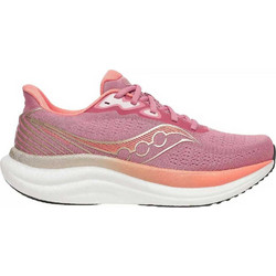 Saucony Triumph 23 Γυναικεία Αθλητικά Παπούτσια για Τρέξιμο Ροζ S11023-121