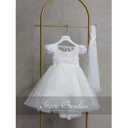 Stova Bambini Βαπτιστικό Φόρεμα 2τμχ SS26G33
