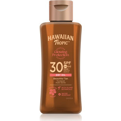 Hawaiian Tropic Glowing Protection Dry Λάδι Μαυρίσματος Σώματος SPF30 75ml