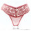 Papatya Γυναικείο Sexy String με Δαντέλα Ροζ 4363