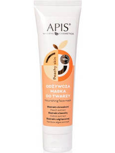 Apis Natural Cosmetics Peachy Skin Κρεμώδης Μάσκα Προσώπου για Ενυδάτωση με Υαλουρονικό 100ml
