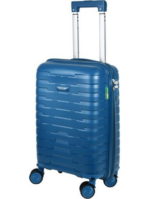 Colorlife 7950-03 Βαλίτσα Καμπίνας 50x30x17cm με 4 Ρόδες Royal Blue