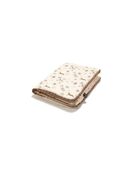 La Millou Savannah Κουβέρτα Κούνιας Βελουτέ 110x140 Μπεζ 103.03853