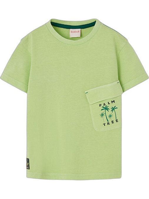 Boboli Παιδικό T-Shirt Κοντομάνικο Lime 513054-4567