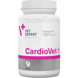 VetExpert CardioVet Συμπλήρωμα Διατροφής Σκύλου για Καρδιακές Παθήσεις 90 Δισκία