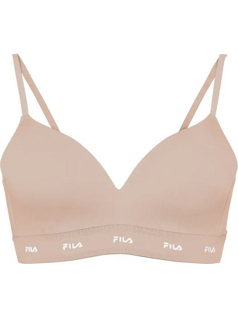 Fila Μπουστάκι με Ελαφριά Ενίσχυση χωρίς Μπανέλα Μπεζ FU6360-354