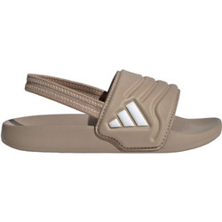 Adidas Adilette Estrap 2.0 Παιδικά Παπούτσια Θαλάσσης Ανατομικά Καφέ Μπεζ KZ9270