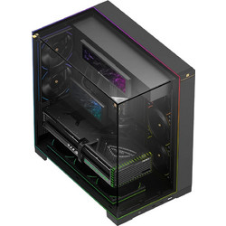 Thermalright TR-A70 Vision Black Midi Tower Κουτί Υπολογιστή RGB με Πλαϊνό Παράθυρο