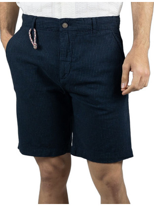 Indicode Kris Ανδρική Βερμούδα Υφασμάτινη Navy Μπλε 70-952-469