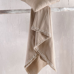 Rythmos Ριχτάρι Τριθέσιου Καναπέ 180x280 Santorini Brown