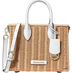Michael Kors Γυναικεία Τσάντα Χειρός Ψάθινη Ταμπά 35T4G7ZC5W-OPT