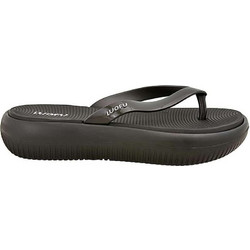Luofu Γυναικείες Σαγιονάρες Flatforms Ανατομικές Αντιολισθητικές Μαύρες SD8287