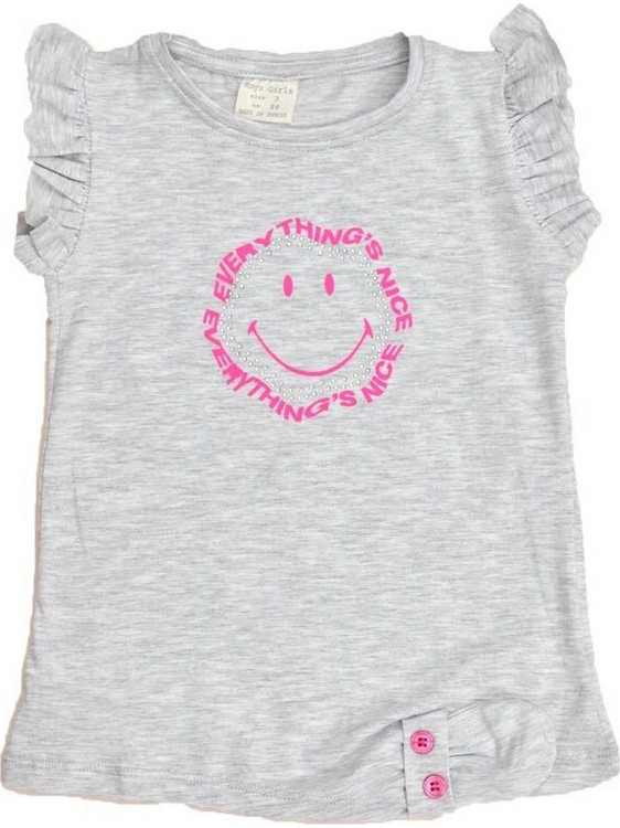 Porte Παιδικό T-Shirt Αμάνικο Γκρι 16387