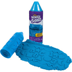 Spin Master Kinetic Sand Stamp N' Roll Blue