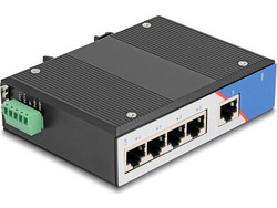 DeLOCK 80162 Unmanaged L2 Switch με 4 Θύρες Ethernet 1000Mbps και 1 SFP θύρα