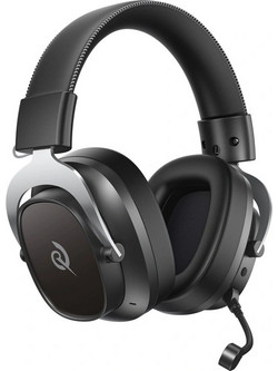 QCY VNT200 Gaming Headset Over Ear Black Silver