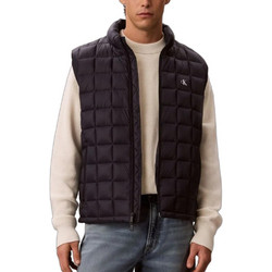 Calvin Klein Αμάνικο Ανδρικό Μπουφάν Puffer Μαύρο LV04RG507G-CEF
