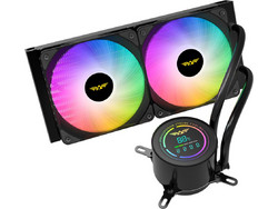 Armaggeddon Deep Freeze ADV A240 Black Υδρόψυξη CPU 120mm ARGB για Socket AM3 / AM3+ / 1366 / 2011 / 2066 / 2011-3 / AM4 / 1700 / AM5 / 115x