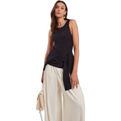 Ted Baker Γυναικείο Καλοκαιρινό Top Πλεκτό Navy Μπλε 281467