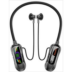 BASS G63 Ακουστικά Bluetooth In Ear Ανθεκτικά στο Νερό Black
