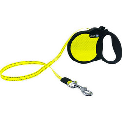 Alcott Reflective Πτυσσόμενο Λουρί Σκύλου έως 2kg 5m Κίτρινο