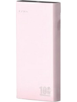 Ezra PB126 Power Bank 10000mAh 10W με Θύρα USB-A & Θύρα USB-C Pink