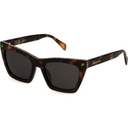 Blumarine BM797 0AFD Γυναικεία Γυαλιά Ηλίου Cat Eye Κοκάλινα Ταρταρούγα με Μαύρο Φακό