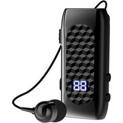 K-56 Ακουστικό Bluetooth In Ear Πέτου Black