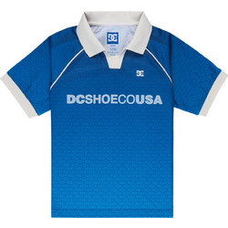 DC Ανδρική Μπλούζα Polo Κοντομάνικη Μπλε EDBKT03148-BSW0