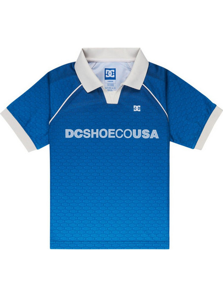 DC Ανδρική Μπλούζα Polo Κοντομάνικη Μπλε EDBKT03148-BSW0