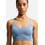 Nike Pro Seamless Αθλητικό Μπουστάκι με Μέτρια Στήριξη & Αφαιρούμενη Ενίσχυση Γαλάζιο IB9843-486