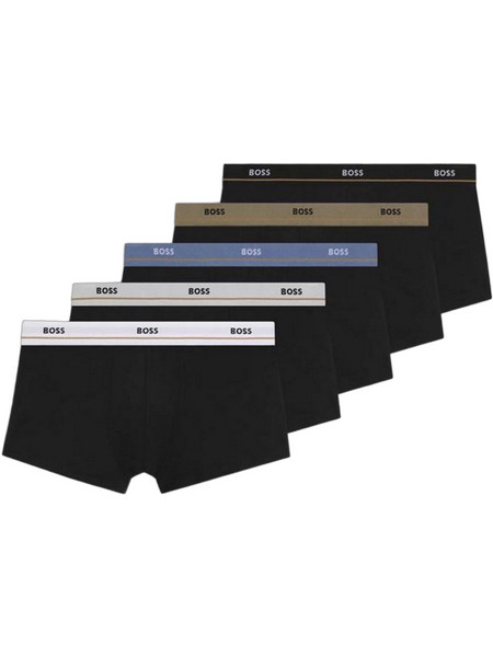Hugo Boss Ανδρικά Μποξεράκια Σετ 5Pack Μαύρα 50531660-963
