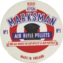 Marksman Round Diabolo Βολίδες Pellets Αεροβόλου 5.5mm 500τμχ 1001667