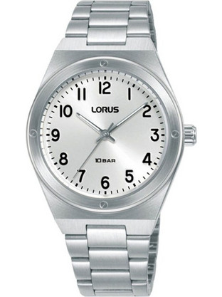Lorus Sports Γυναικείο Ρολόι με Ασημί Μεταλλικό Μπρασελέ RG287YX9