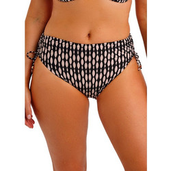 Fantasie Ψηλόμεσο Bikini Slip Μαύρο Μπεζ 506978