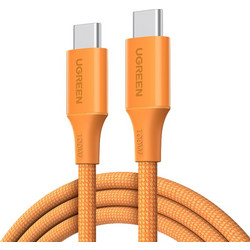Ugreen L502 95493 Braided USB-C to USB-C 100W 1m Orange