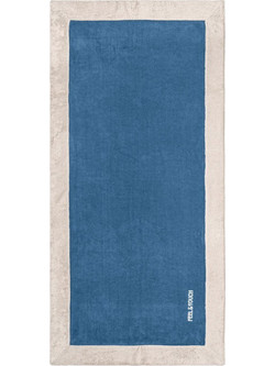 Feel & Touch Caribbean Πετσέτα Θαλάσσης Microfiber Γαλάζια 80x170cm