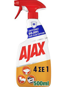 Ajax 4 Σε 1 Απολυμαντικό Επιφανειών 500ml